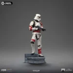 SW ASHOKA NIGHT TROOPER 1/10 STATUE - immagine 7