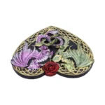 DRAGON LOVE HEART INCENSE BURNER - immagine 8