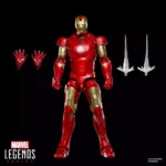 MARVEL LEGENDS MARVEL STUDIOS IRON MAN MARK III ACTION FIGURE - immagine 2
