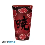 NARUTO SHIPPUDEN AKATSUKI GLASS L - immagine 2