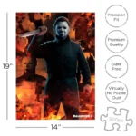 HALLOWEEN II COFFIN BOX 500 PIECE JIGSAW PUZZLE - immagine 2