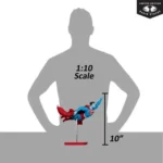 DC DIRECT SUPERMAN RED & BLUE SUPERMAN BY LEE BERMEJO RESIN STATUE - immagine 2