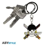 ONE PIECE RORONOA ZORO EMBLEM KEYCHAIN - immagine 5