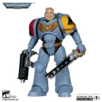 WARHAMMER 40000 7INCH  WV12  SPACE WOLVES GREY  HUNTER ACTION FIGURE - immagine 4