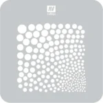 STENCIL STSF002 CIRCLE TEXTURE