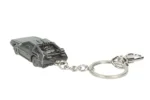 BTTF DELOREAN 3D METAL KEYCHAIN - immagine 6