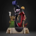 THE EMPEROR'S NEW GROOVE KUZKO AND YZMA 1/10 STATUE - immagine 2