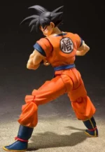 DRAGON BALL Z SON GOKU SAYAN RAISED ON EARTH SH FIGUARTS - immagine 5