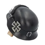 SKULL WITH HAT IRON CROSS HELMET BIKER - immagine 7