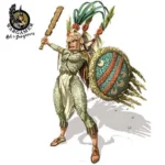 54 mm ATOTOZTLI THE AZTEC WARRIOR - immagine 3