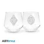 THE LEGEND OF ZELDA ZELDA & LINK GLASS SET 2X