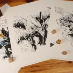 DUNGEONS & DRAGONS LITHOGRAPH SET - immagine 6