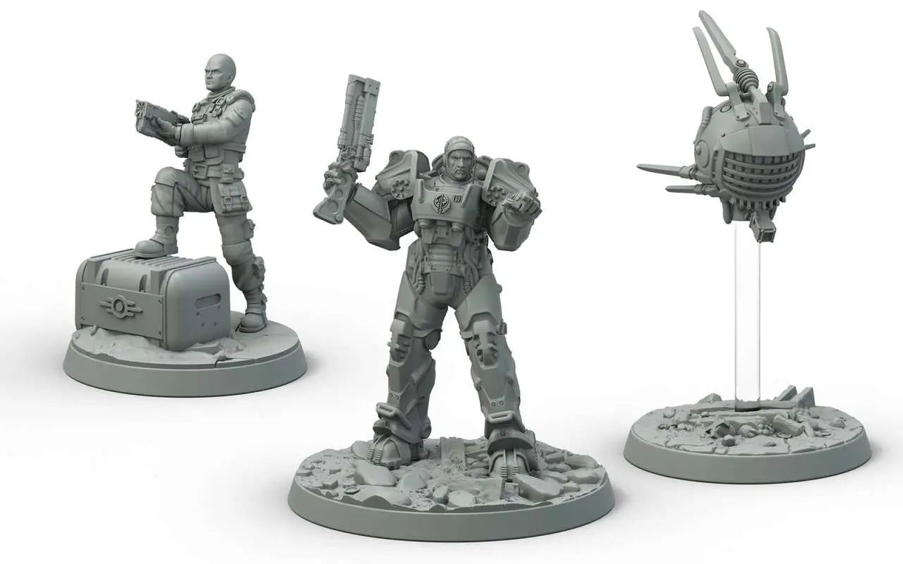 61057__1057017924 FALLOUT WW BOS CAPT.CADE & PALADIN DANSE - immagine 1