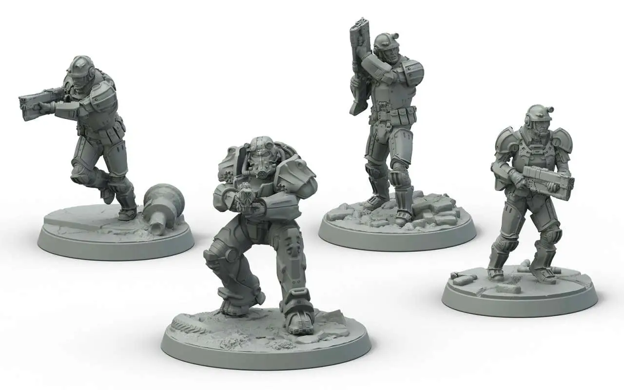 61058__1866642576 FALLOUT WW BOS FRONTLINE KNIGHTS - immagine 1