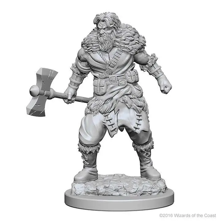 63192__110168692 D&D NOLZUR'S MARVELOUS MINIATURES - HUMAN MALE BARBARIAN - immagine 1