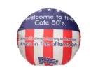 BTTF 80'S CAFE ROUND CUSHION - immagine 4