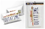 BTTF OUT A TIME RECTANGULAR CUSHION - immagine 5