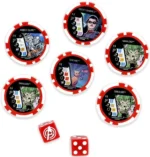 MHC CAP.AMERICA & AVENGERS DICE & TOKEN - immagine 4