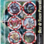 MHC CAP.AMERICA & AVENGERS DICE & TOKEN
