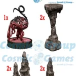 Dungeons & Dragons - Icons of the Realms - Volo & Mordenkainen’s Foes Premium Set- Elder Brain & Stalagmites
