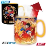 ONE PIECE LUFFY & SABO HEAT CHANGE MUG - immagine 6