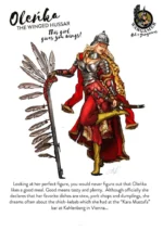 54 mm OLENKA THE WINGED HUSSAR - immagine 3