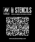 STENCIL STAIR001 WEATHERED PAINT 1/48 - immagine 2