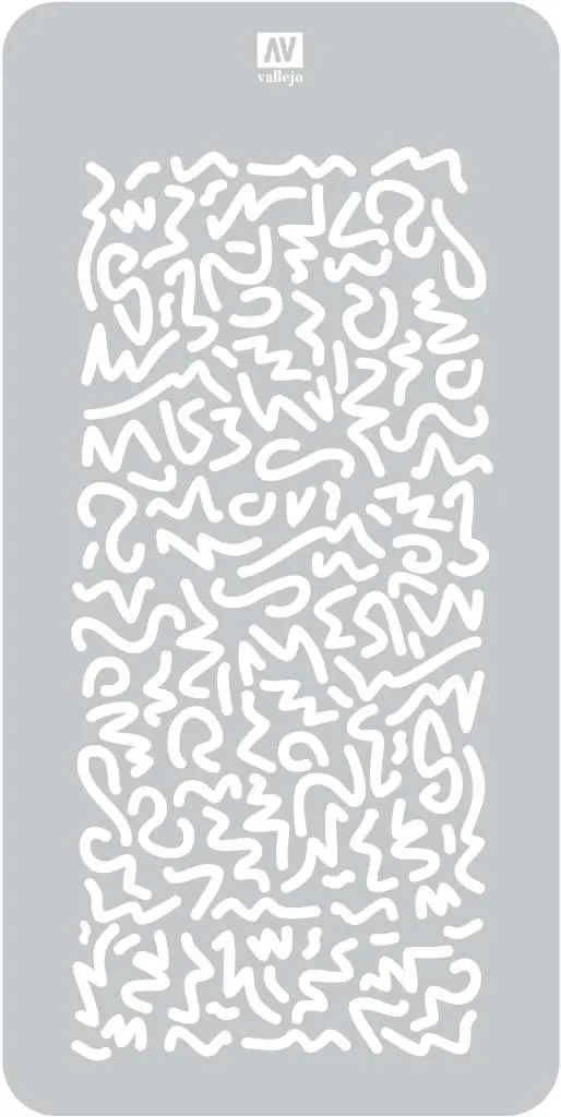 72624__1023132673 STENCIL STCAM001 LUFTWAFFE WWII SHINGLES - immagine 1