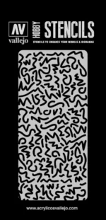 STENCIL STCAM001 LUFTWAFFE WWII SHINGLES - immagine 2