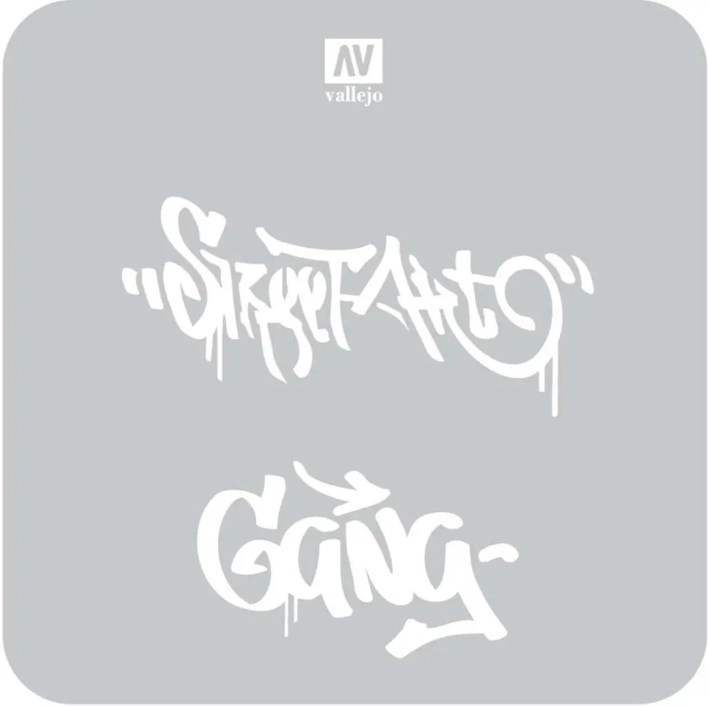 72631__822694123 STENCIL STLET004 STREET ART 2 - immagine 1