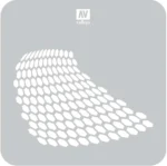 STENCIL STSF003 DISTORTED HONEYCOMB