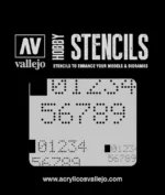 STENCIL STSF004 DIGITAL NUMBERS - immagine 2