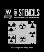 STENCIL STSF005 RADIOACTIVITY SIGNS - immagine 2