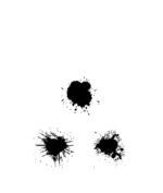 STENCIL STTX005 PAINT STAINS - immagine 3