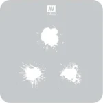 STENCIL STTX005 PAINT STAINS