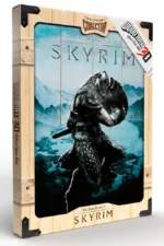 SKYRIM AEREAL WOODEN POSTER - immagine 3