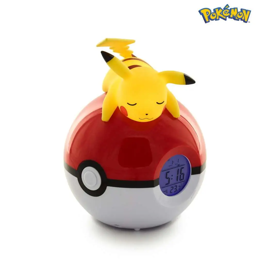 76068__3833263507 PIKACHU LIGHT UP FM ALARM CLOCK - immagine 1