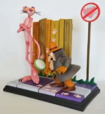 PINK PANTHER AND THE INSPECTOR STATUE - immagine 4