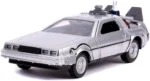 BACK TO THE FUTURE II DELOREAN 1982 DMC 12 DIE CAST MODEL 1/32
