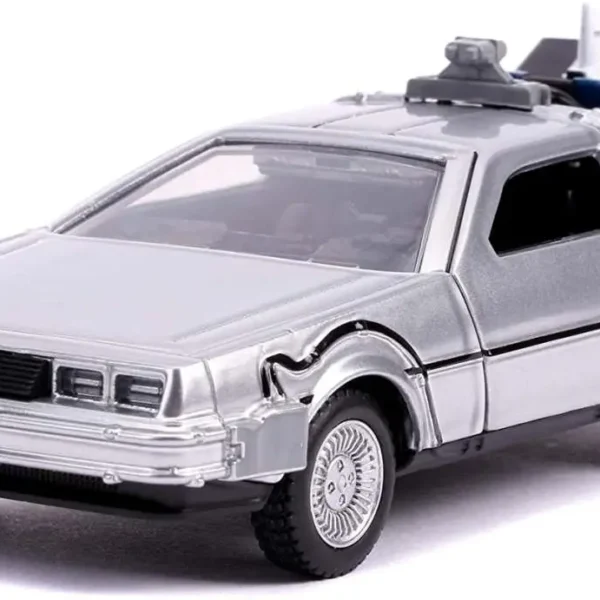BACK TO THE FUTURE II DELOREAN 1982 DMC 12 DIE CAST MODEL 1/32