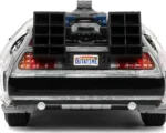 BACK TO THE FUTURE PART 1 1982 DELOREAN LIGHTS 1/24 DIE-CAST MODEL - immagine 7