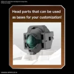 30MM OP PARTS SET 6 CUSTOM HEADS A 1/144