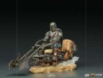 MANDALORIAN ON SPEEDERBIKE 1/10 ART ST - immagine 5