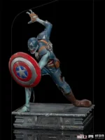 WHAT IF ZOMBIE CAPT AMERICA 1/10 ART ST - immagine 5