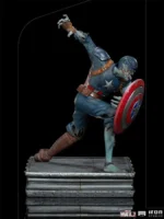 WHAT IF ZOMBIE CAPT AMERICA 1/10 ART ST - immagine 8