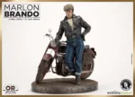 MARLON BRANDO W/BIKE OLD&RARE 1:6 RESIN - immagine 6