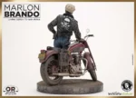 MARLON BRANDO W/BIKE OLD&RARE 1:6 RESIN - immagine 8