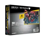 BATMAN URBAN LEGEND 3D EFF 100PCS PUZZLE - immagine 5