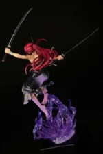 FAIRY TAIL ERZA SAMURAI  SHIKKOKU STATUE - immagine 4