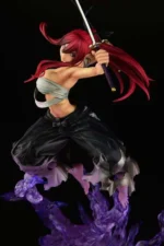FAIRY TAIL ERZA SAMURAI  SHIKKOKU STATUE - immagine 6